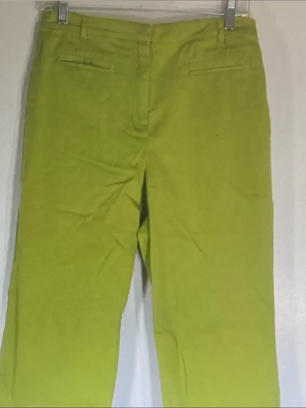 Lime Green Straight Leg Pants